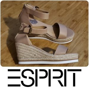 ESPRIT wedge espadrilles